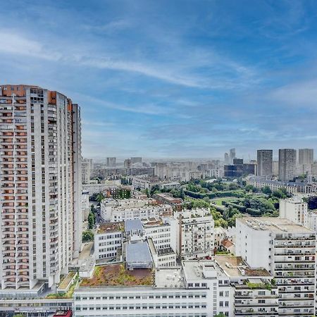 Appartement Place D'Italie Superbe Vue 파리 외부 사진