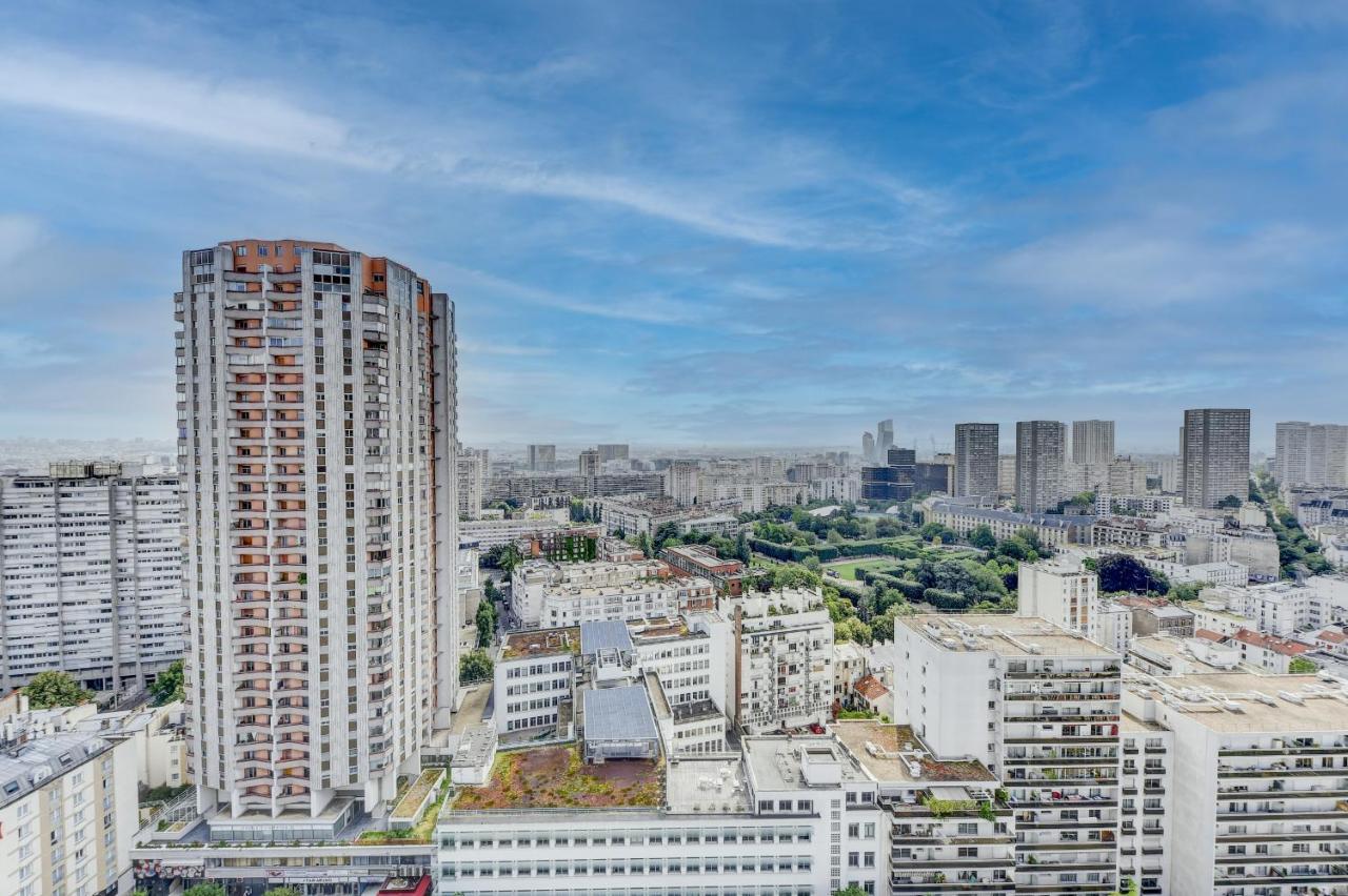 Appartement Place D'Italie Superbe Vue 파리 외부 사진